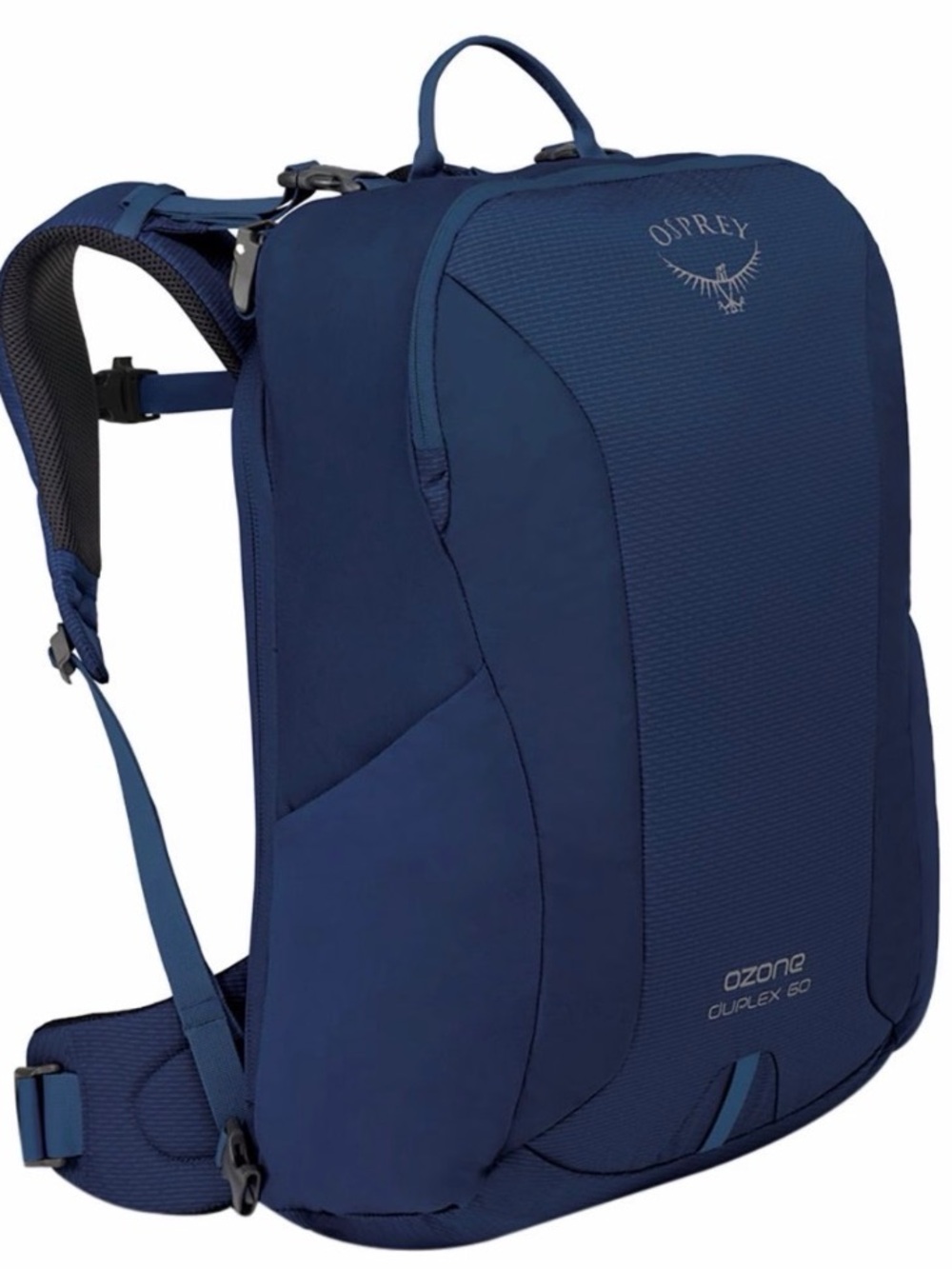 OSPREY Navy Blue Travel Backpack - Ozone Duplex 60 Style